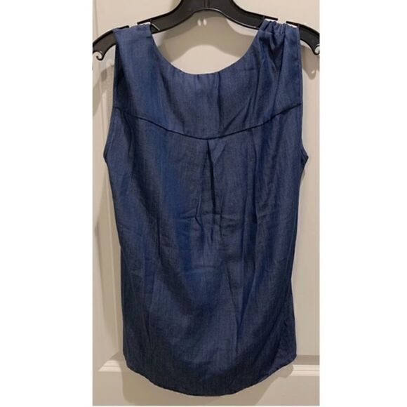 Bailey 44 Denim Blouse  - Picture 2 of 2